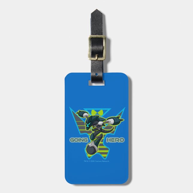 Going Hero - Omni-Kix XLR8 Luggage Tag (Front Vertical)