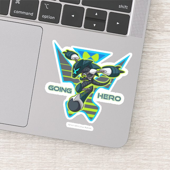 Going Hero - Omni-Kix XLR8 Sticker (Detail)
