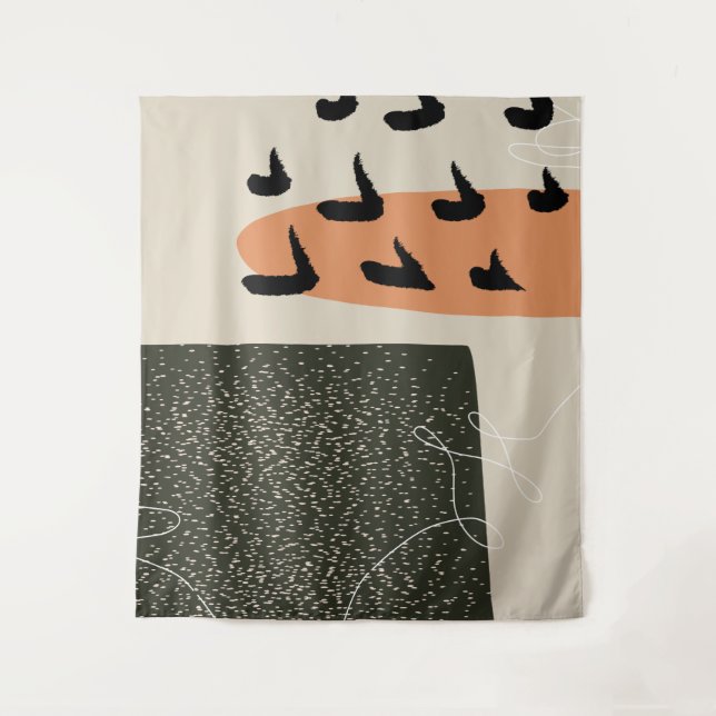 Going home #illustration #abstract tapestry (Front)