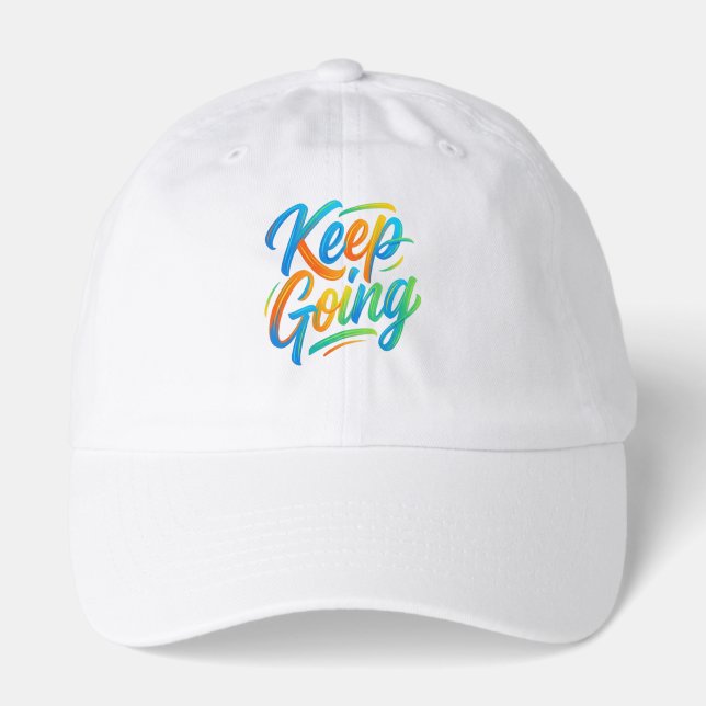 Going – Motivational Minimalist Design Hat (Front)