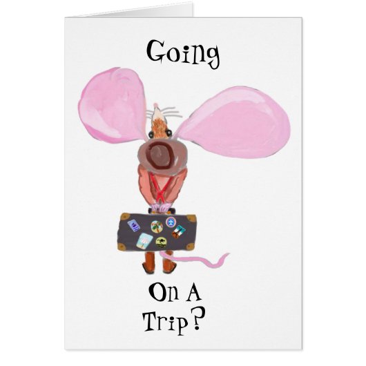 Going On A Trip? Cards (Front)