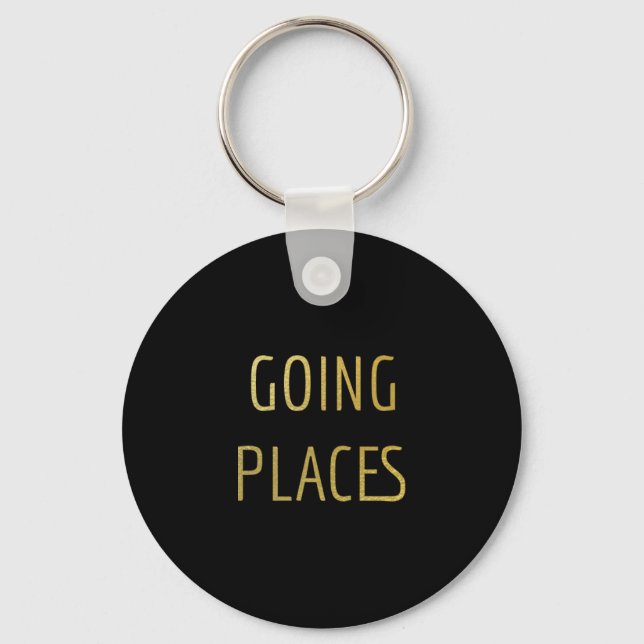 Going places - keychain (Front)