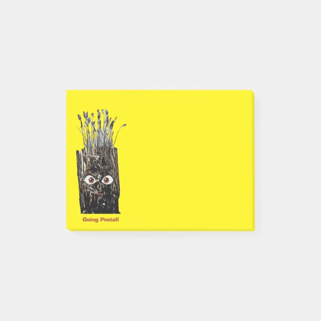 Going Postal  4 X 3 Notes (Front)