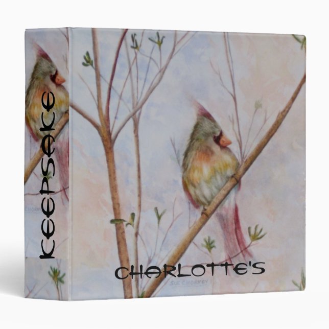 GOING SOLO CARDINAL 3 RING BINDER (Front/Spine)