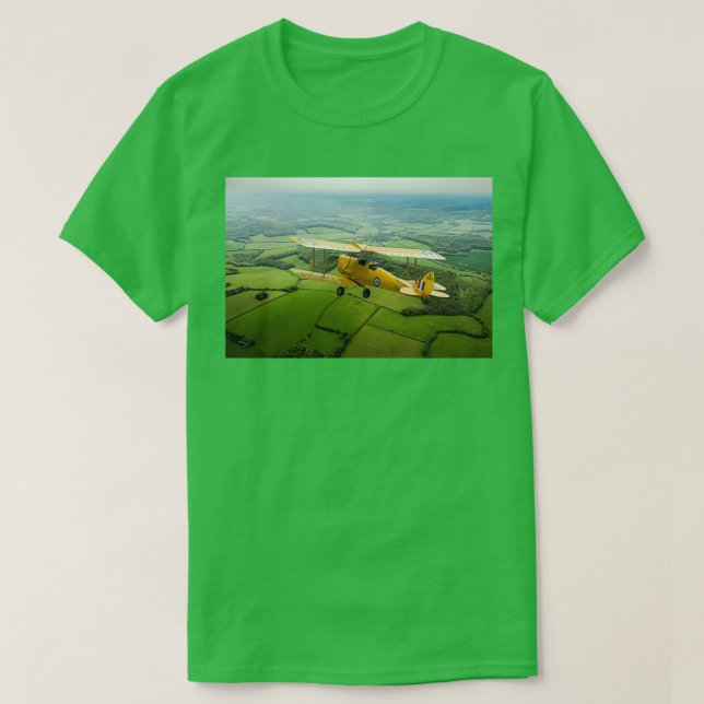 Going solo Tiger Moth basic trainer  T-Shirt (Design Front)