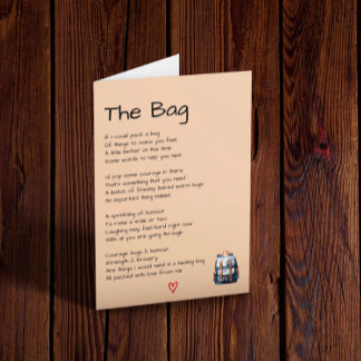 Going through a hard time “support” card