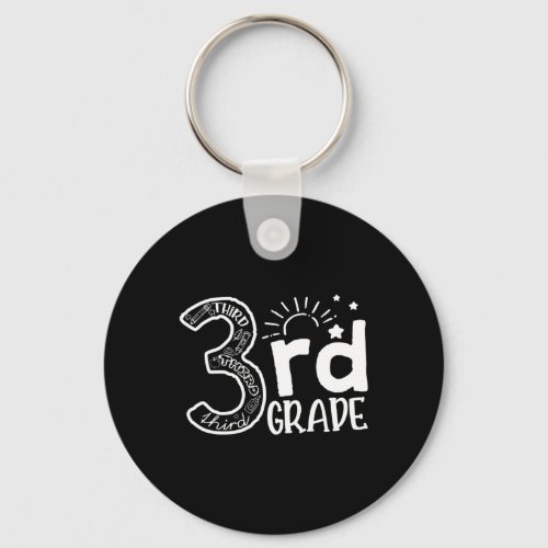 Going To 3rd Grade Teacher Squad and Third Grade B Keychain