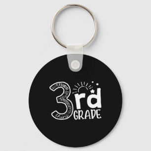 Going To 3rd Grade Teacher Squad And Third Grade B Keychain