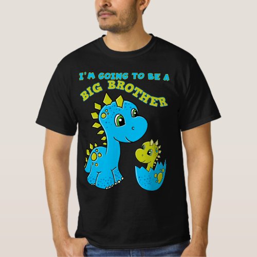 Going to be a Big Brother Dinosaur T_Shirt