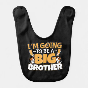 Going to Be a Big Brother - New Baby Sibling Bib