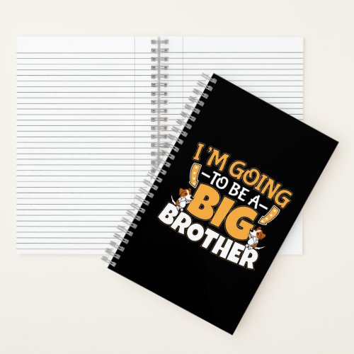 Going to Be a Big Brother _ New Baby Sibling Notebook