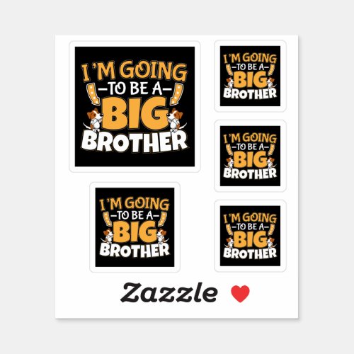 Going to Be a Big Brother _ New Baby Sibling Sticker