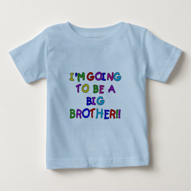 Going to be a Big Brother Tshirts and Gifts (Front)
