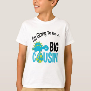 Going to be a big cousin dinosaur t-shirt