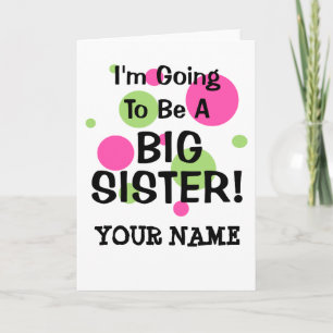 Going To Be A BIG SISTER! Announcement