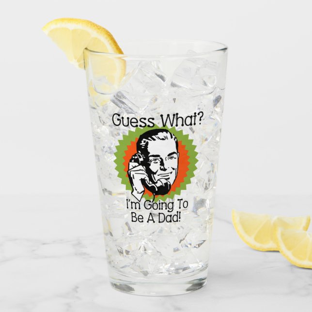 Going to Be a Dad Orange Green Glass (Front Ice)