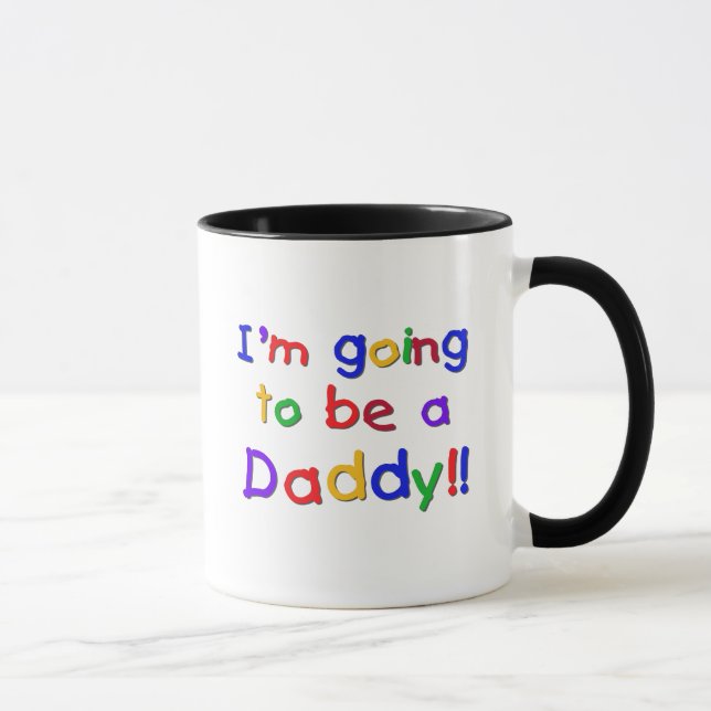 Going to be a Dad-Primary Colors Mug (Right)