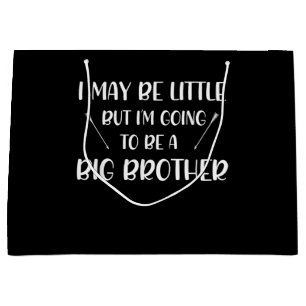 Going To Be Big Brother Announcement Gift Brother Large Gift Bag