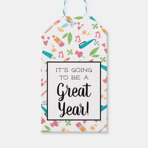 Going to be Great Year Back to School Gift Tags