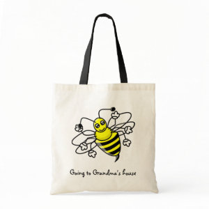 Going to Grandma's House Tote Bag bag