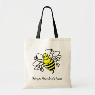 Going to Grandma's House Tote Bag
