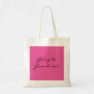 Going to Grandma's - Small Tote Bag