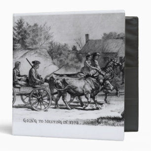 Going to Meeting in 1776, 1876 Binder