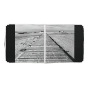 Going to the beach beer pong table