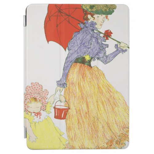 Going to the Beach from LEstampe Moderne publ iPad Air Cover