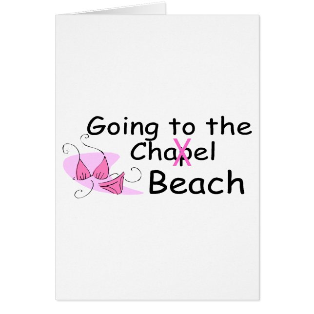 Going To The Beach (Swimsuit) Cards (Front)