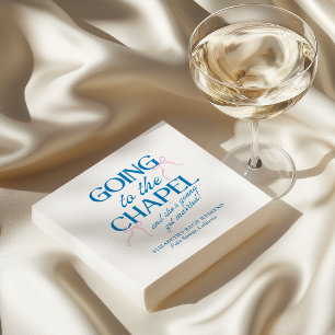 Going to the Chapel Bachelorette Weekend Napkins