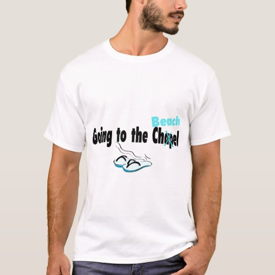 Going To The Chapel (Beach) (Flip Flop) T-Shirt