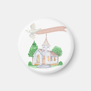 Going to the Chapel Gonna Get Married Design Magnet