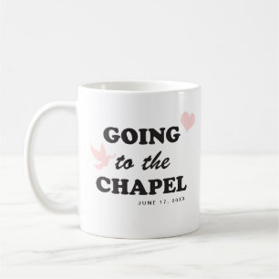 Going to the Chapel Retro 70's Themed Bride Coffee Mug