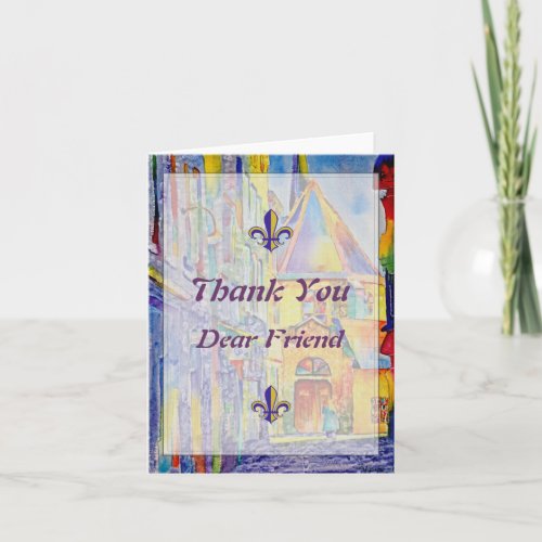 Going To The Chapel Thank You  Card