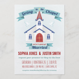 Going to the Chapel Wedding Invitation