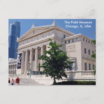 Going To The Field Museum Postcard by DragonL8dy at Zazzle