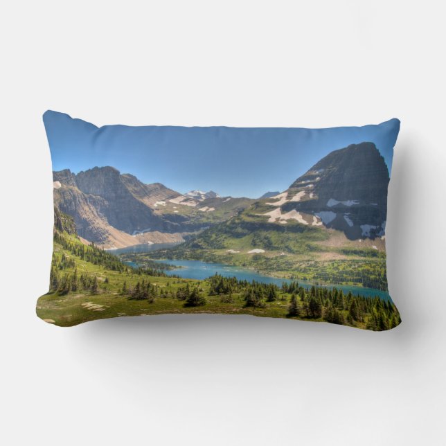 Going To The Sun Lumbar Pillow (Front)