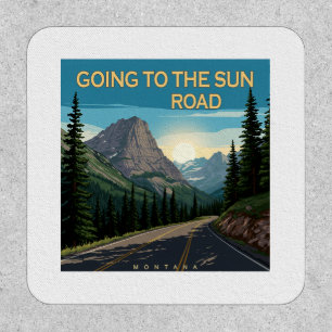 Going To The Sun Road Montana Landscape Patch