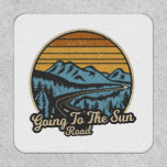Going To The Sun Road Montana Retro Patch