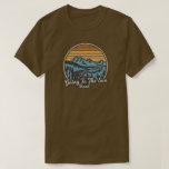 Going To The Sun Road Montana Retro T-Shirt