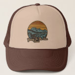 Going To The Sun Road Montana Retro Trucker Hat