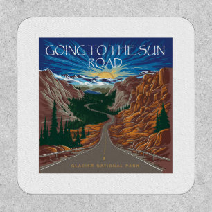 Going To The Sun Road Montana Vista Patch