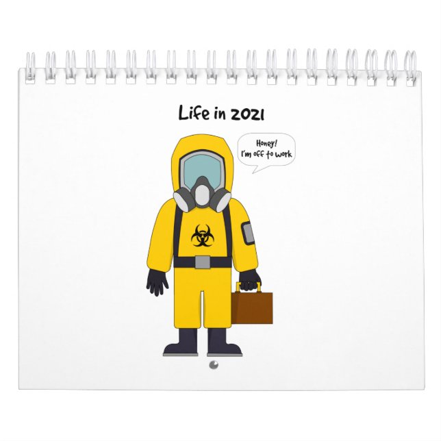 Going to work in 2021 calendar (Cover)