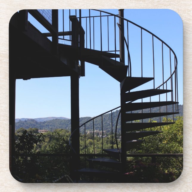 Going Up Drink Coaster (Front)