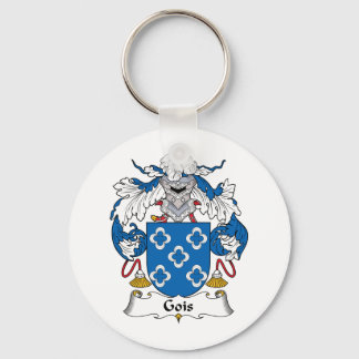Gois Family Crest Keychain