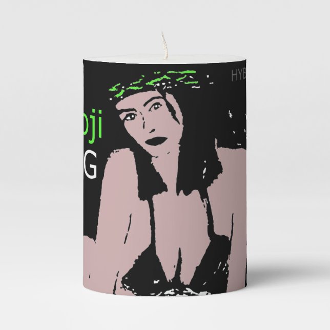 GOJI OG HYBRID PILLAR CANDLE (Front)