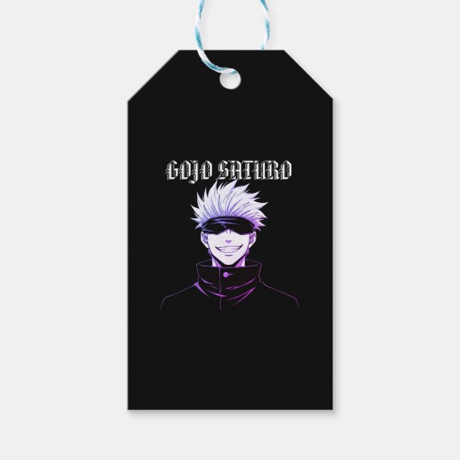 Gojo Saturo Gift Tags (Front)