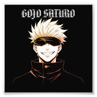 Gojo Saturo Photo Print