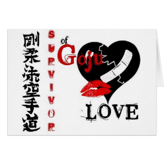 Goju Love 1 Cards (Front Horizontal)